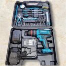 دريل احترافي برأس حديد من Makita – 70 قطعة – بطاريتين 48V