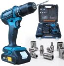 دريل احترافي برأس حديد من Makita – 70 قطعة – بطاريتين 48V
