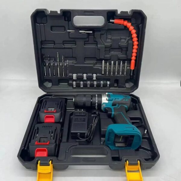 دريل متعدد الوظائف 3×1 من Makita – مع 40 قطعة – بطاريتين 268V