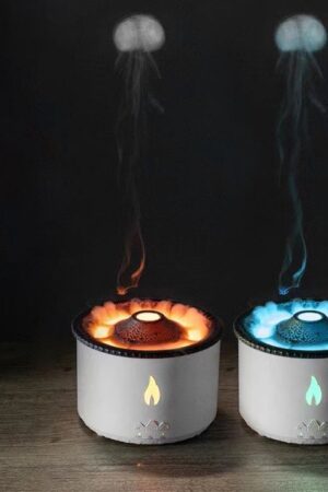 فواحه ومرطب هواء فاخر بإضاءة لهب مذهلة – جو من الهدوء والرقي*🌋
