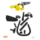 نفاخ لمس بميزة النفخ والشفط من DeWalt – بطاريتين 48V – مع كامل المستلزمات