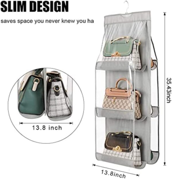 👜👜👜 منظم شنط شفاف 👜👜👜