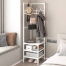 🧥🥼 شماعة زاوية 3 دور ومعلق🥼🧥