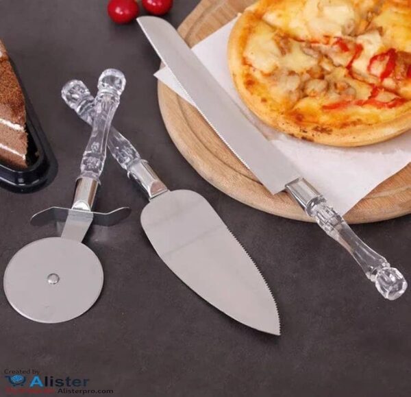 🎂 أداة تقطيع الكيك والبيتزا المثالية! 🍕
(3*1)