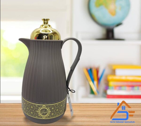 ثلاجه شاي / قهوة ☕ فاخره بغطاء ذهبي