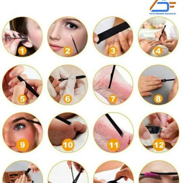 ⁦💼✨ حقيبة تشذيب الأظافر الاحترافية - 16 قطعة متكاملة!⁩ - الصورة ⁦4⁩