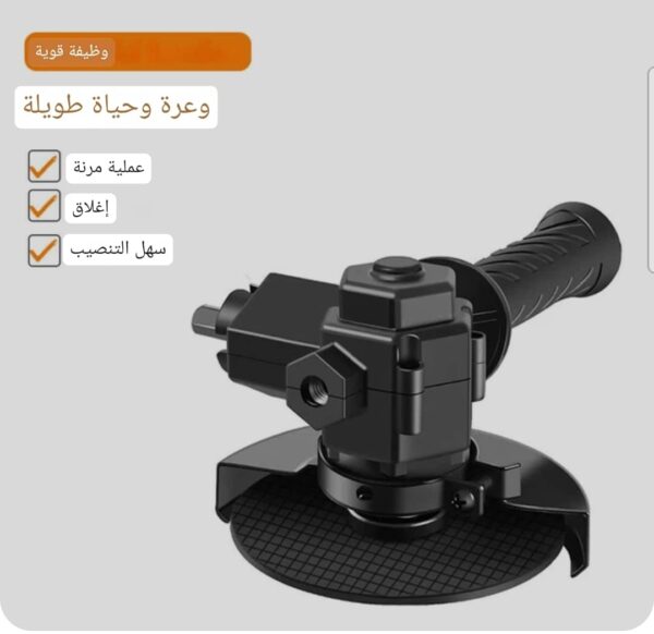 ⁦*روؤس مختلفة يعمل علئ اي دريل رأس جلخ أو منشار خشب أو منشار قطع الشجر*⁩ - الصورة ⁦8⁩