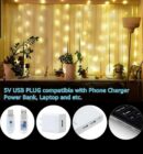 *شلال 10 خط بنضام جديد USB معا الريموت لتحكم بل اضائه عن بعد🥳🥳*