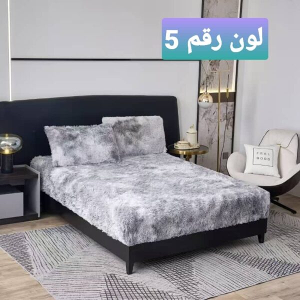 ⁦*طراحه فروية شعر طويل مقاس ملكي 3 قطع*ب 10 الوان فخمة⁩ - الصورة ⁦6⁩