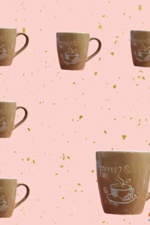 طقم اكواب coffee
 6حبات