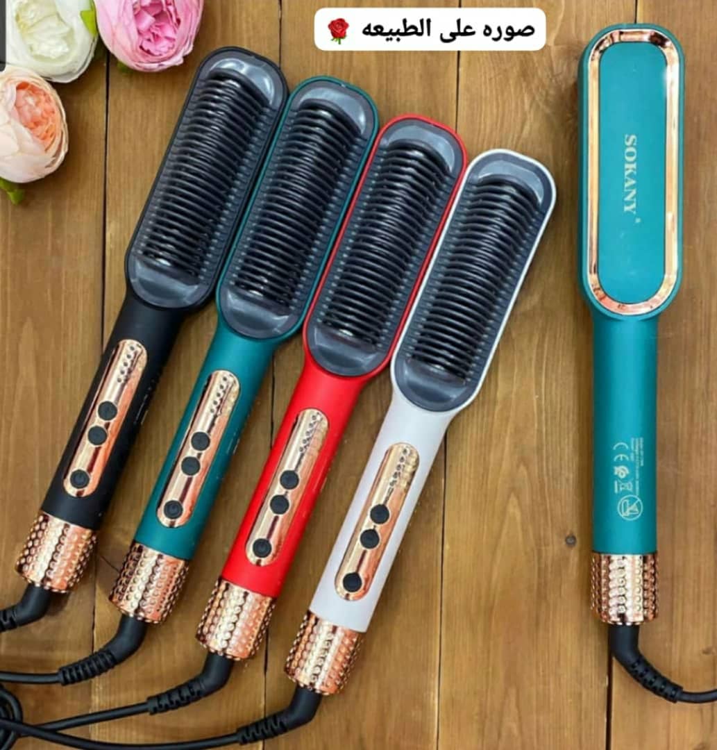 *فرشاة لفرد الشعر الحراري  (Sokany SK-1008)*

*(النوع الاصلي احذرو التلقيد  950درجه)*👍🏻