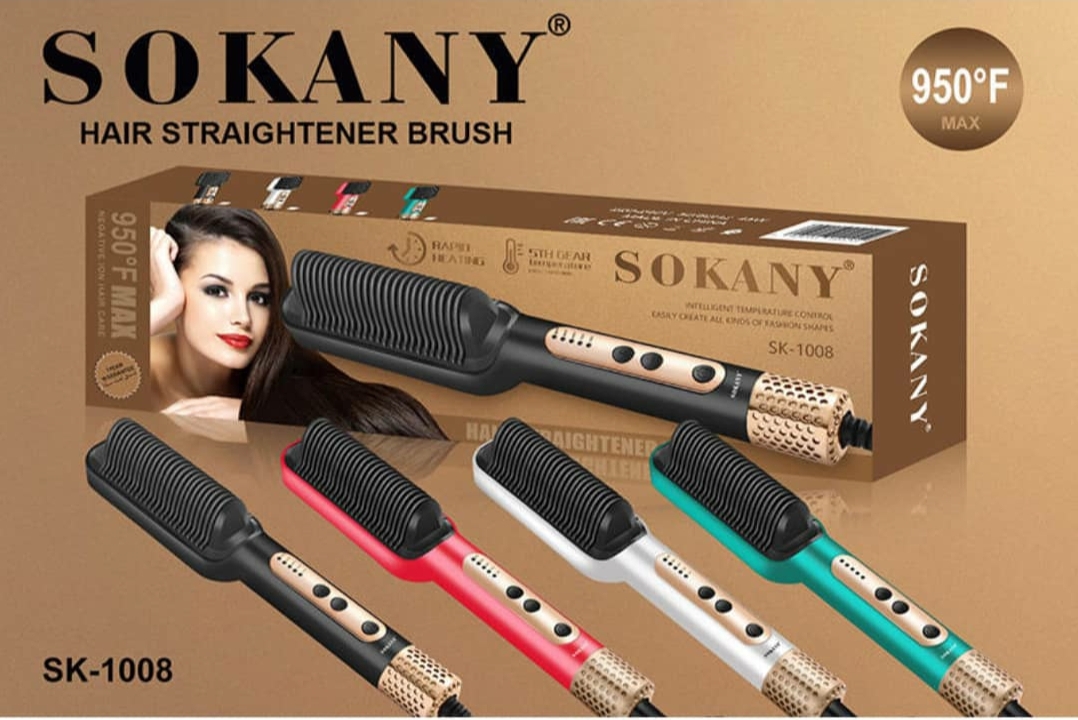 ⁦*فرشاة لفرد الشعر الحراري  (Sokany SK-1008)*

*(النوع الاصلي احذرو التلقيد  950درجه)*👍🏻⁩ - الصورة ⁦3⁩