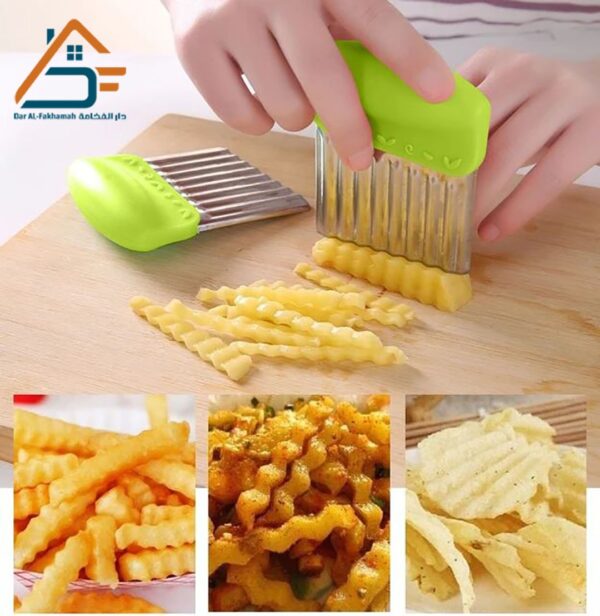 ⁦قطاعة بطاطس متموج 🥔🍿⁩ - الصورة ⁦3⁩