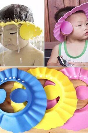 كوفية الاستحمام للاطفال مع حمايه الاذان 👶🏻👶🏻👧🏻