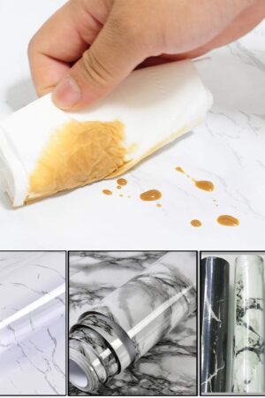 لاصق رول استيكر  رخامي حراري