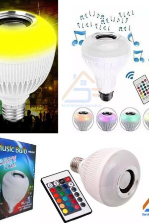 مصباح LED متعدد الألوان🔥 بمكبر الصوت