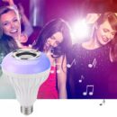 مصباح LED متعدد الألوان🔥 بمكبر الصوت