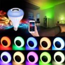 مصباح LED متعدد الألوان🔥 بمكبر الصوت