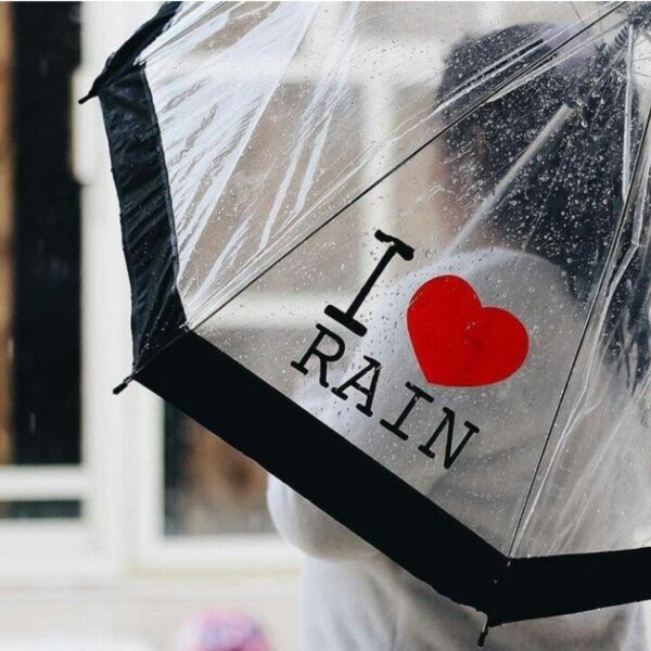 ⁦**مظلة شفافة أنيقة 🌂**⁩ - الصورة ⁦2⁩